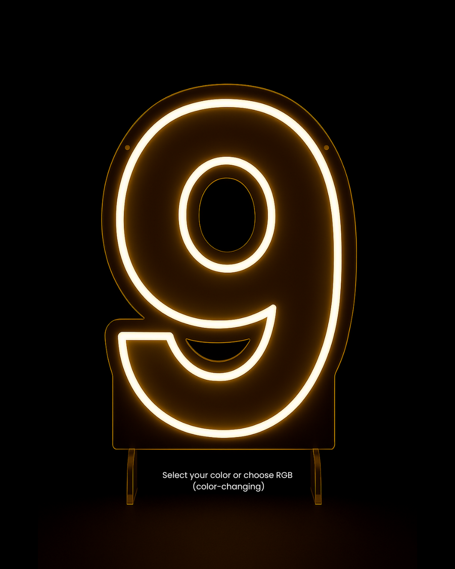 9 Glow Digits