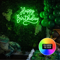Happy Birthday Neon Sign — Rental