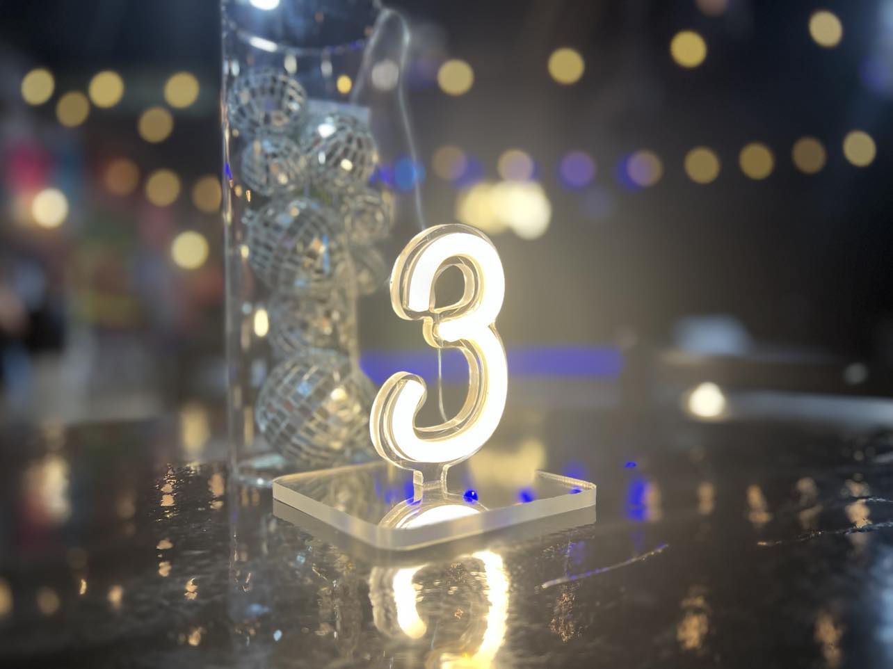 Table Numbers 1-30  - Rental