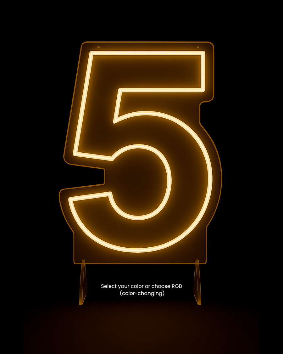 5 Glow Digits