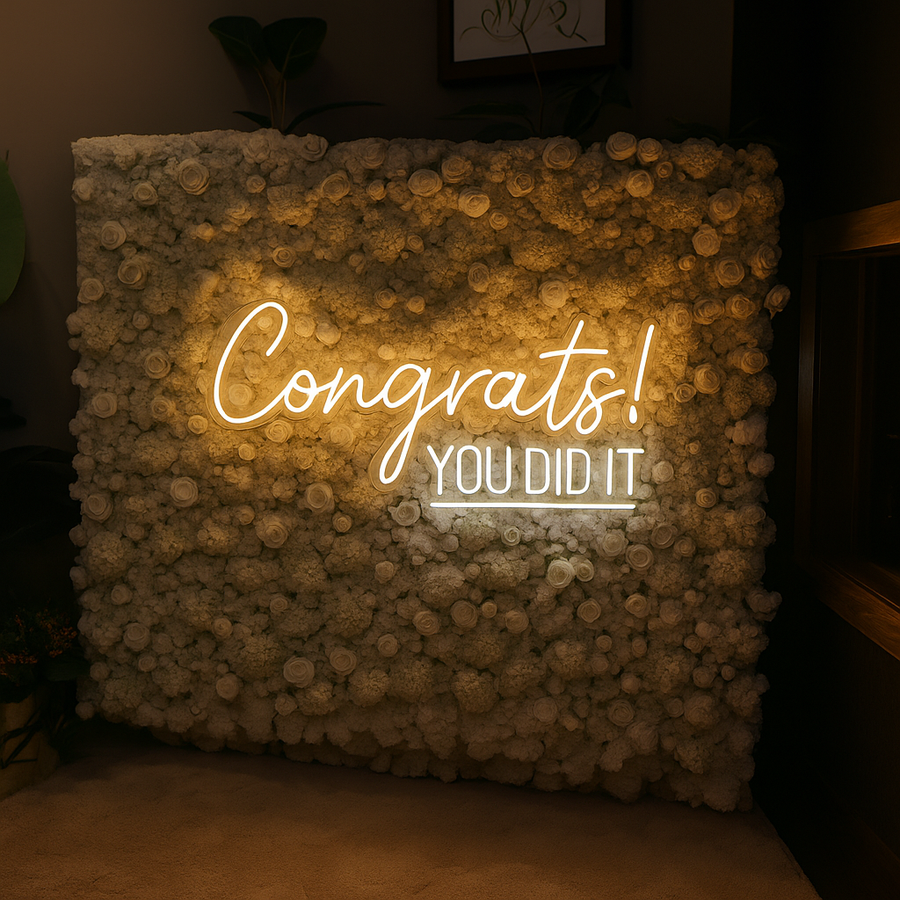 Congrats YOU DID IT Rental