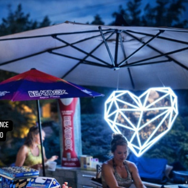 Geometric Heart Rental