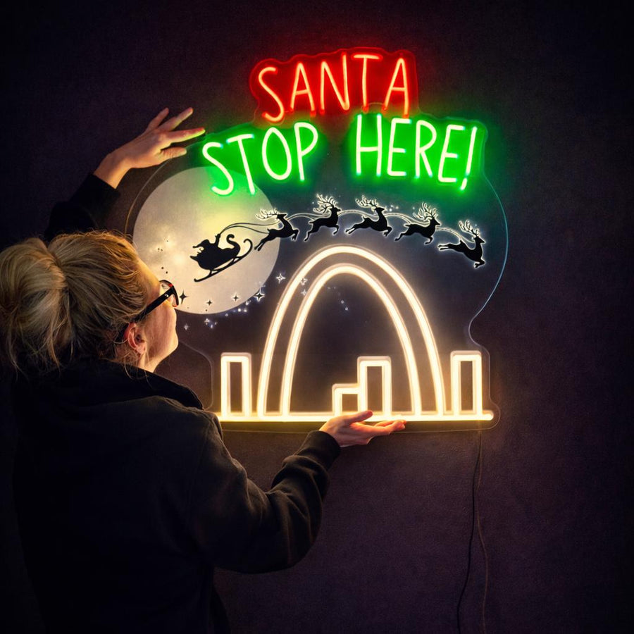 Santa Stop Here